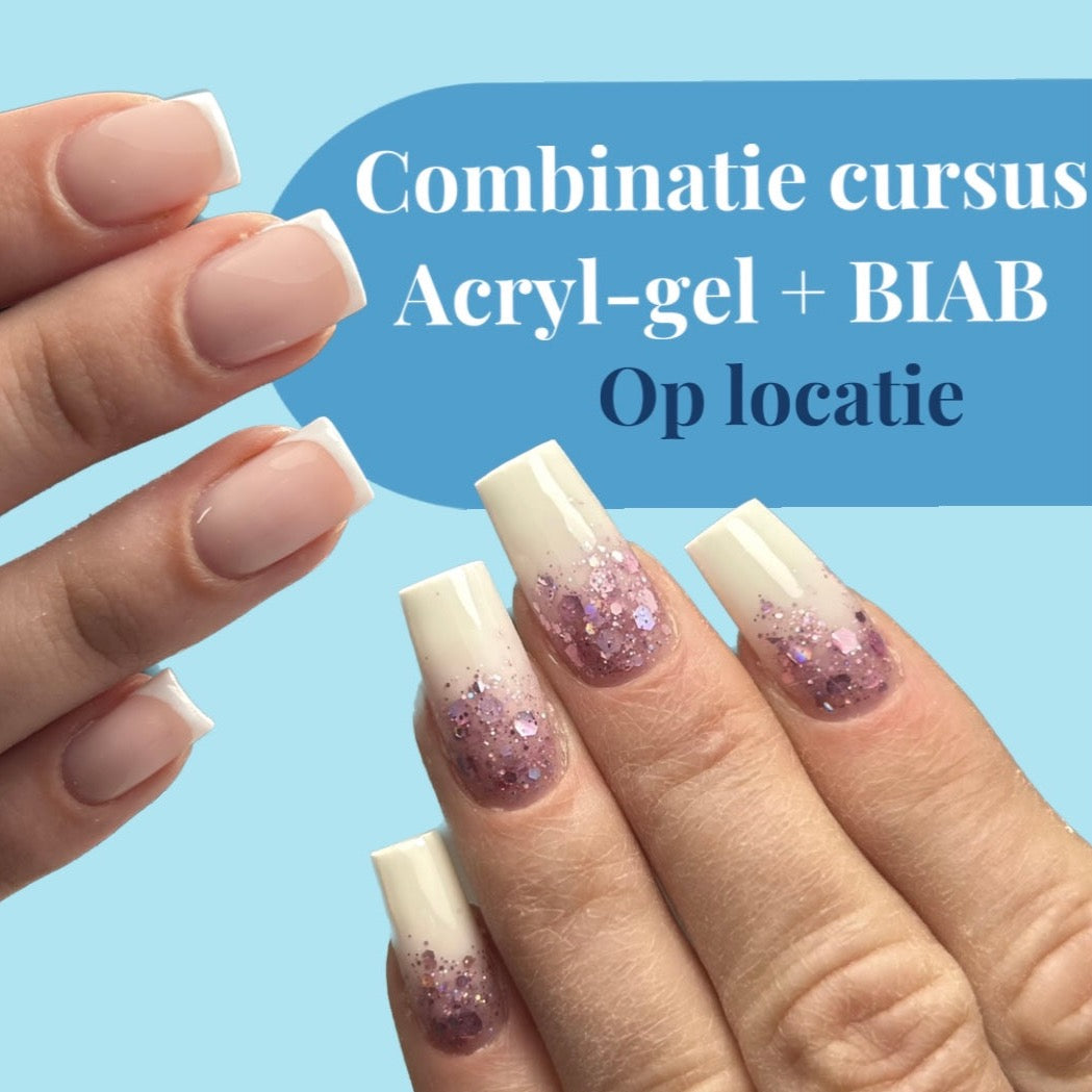 poster cursus acryl-gel + BIAB